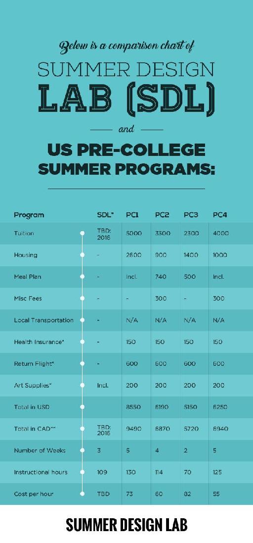 Intensive Summer Programs – A Financial Comparison