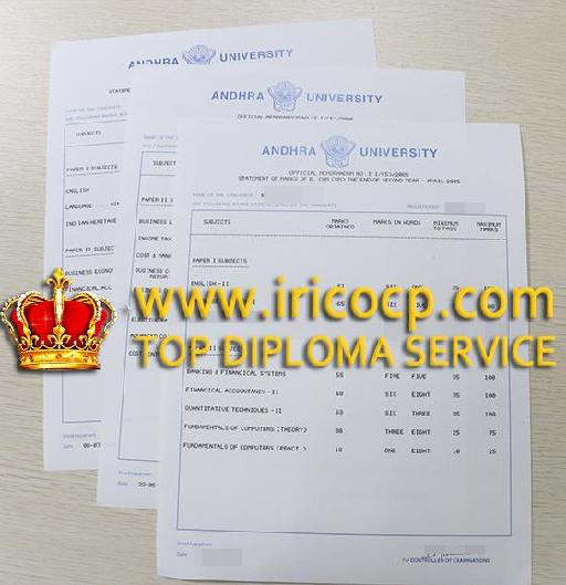 Andhra University degree, buy India University certificate from http://www.iricocp.com/