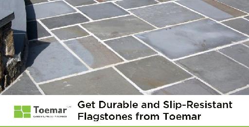 Get Durable and Slip-Resistant Flagstones from Toemar