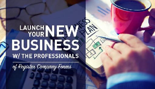 Launch your New Business W/ the Register Company Forms