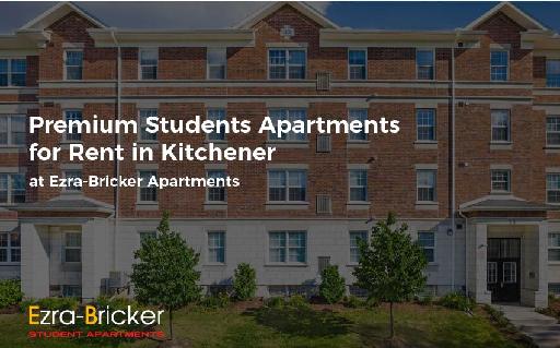 Premium Students Apartments for Rent in Kitchener