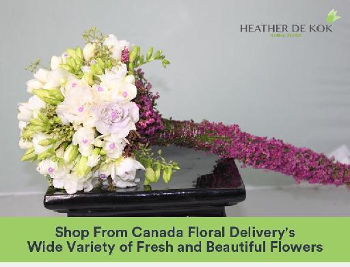 Get Wide Variety of Beautiful Flowers at Canada Floral Delivery